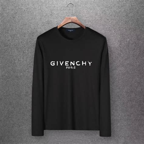 cheap givenchy t shirt mens|givenchy long sleeve t shirt.